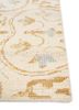erbe ivory wool hand knotted Rug - Corner erbe ivory wool hand knotted Rug - Corner